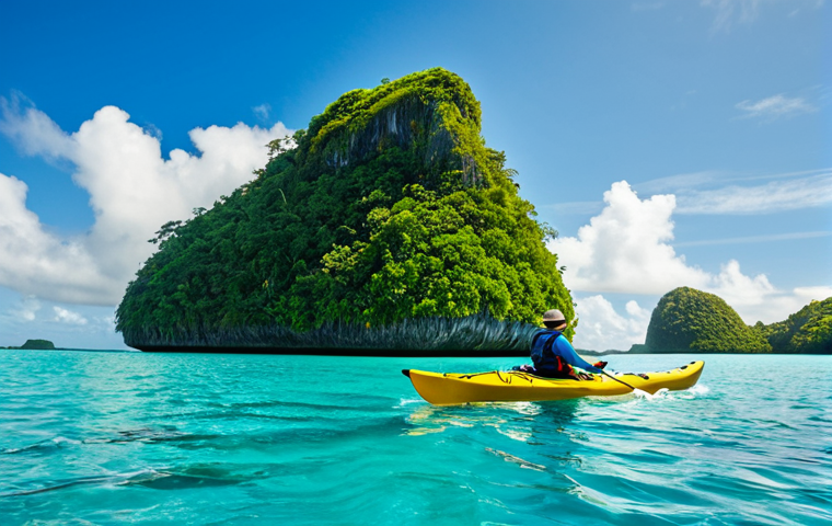 팔라우 다큐멘터리 촬영지 - Underwater Paradise**

"A vibrant coral reef teeming with colorful fish in Palau's clear waters, saf...
